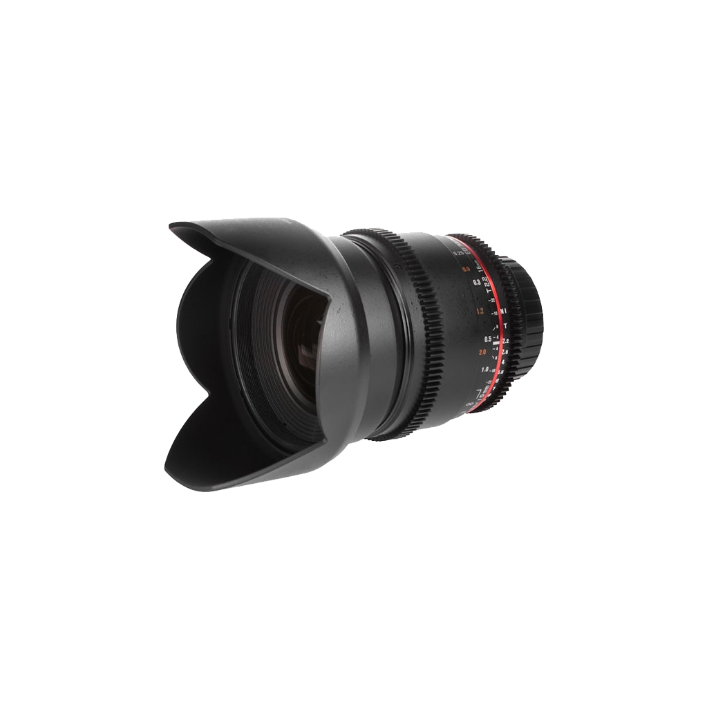 Объектив Samyang 16mm T2.2 ED AS UMC CS VDSLR Canon EF (кроп)